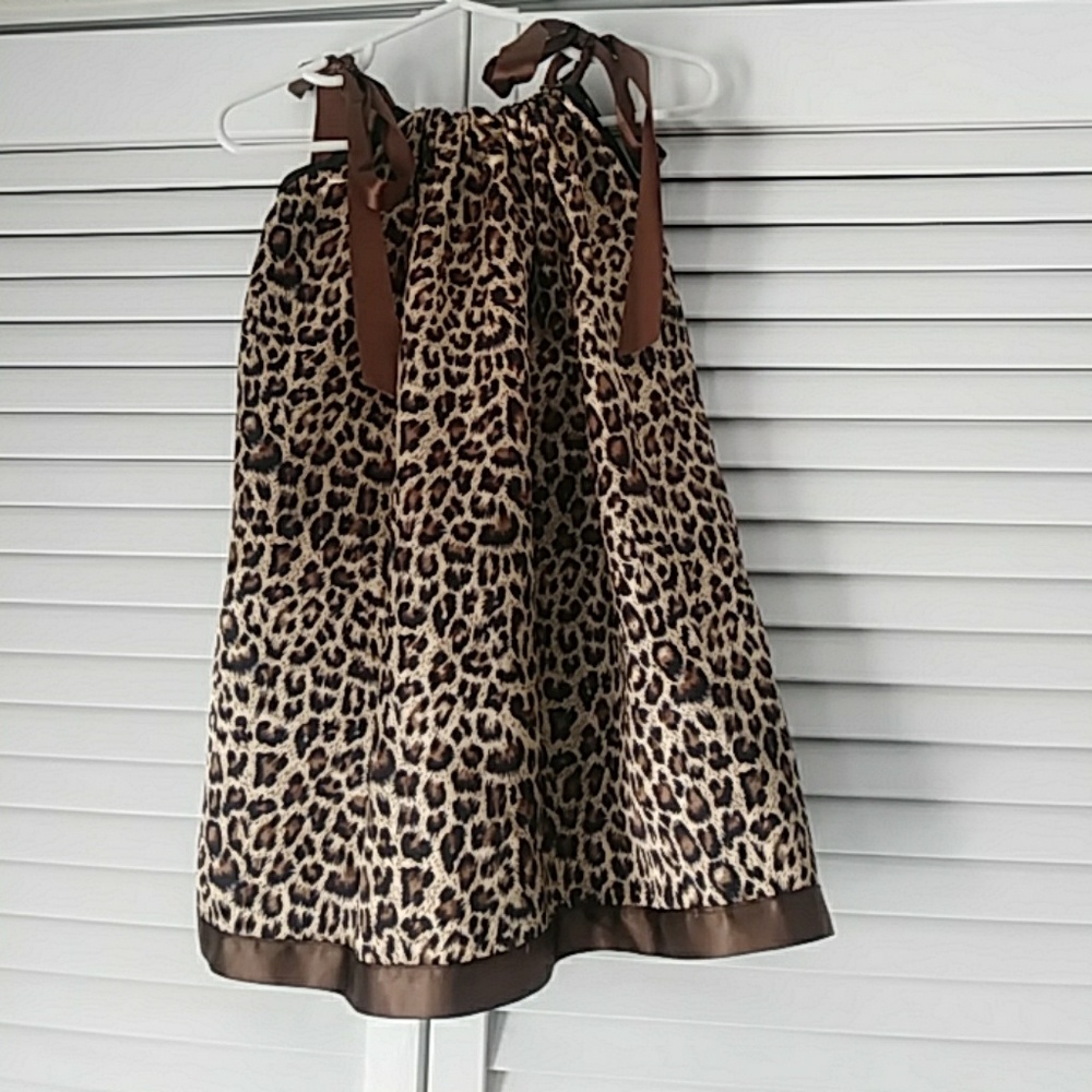 Cheetah pillowcase dress